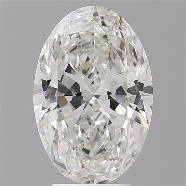 4.07 ct. oval Lab Grown Diamond front image
