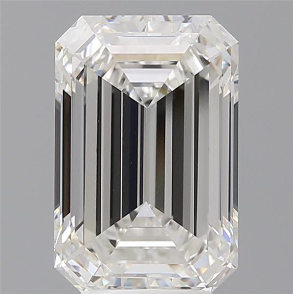 4.53 ct. emerald Lab Grown Diamond front image