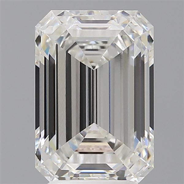 4.09 ct. emerald Lab Grown Diamond front image