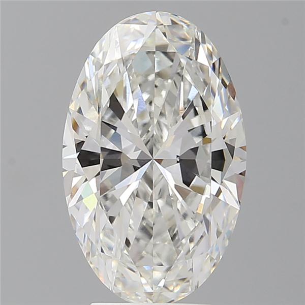 4.10 ct. oval Lab Grown Diamond front image