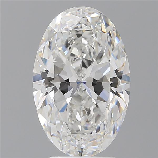 4.04 ct. oval Lab Grown Diamond front image