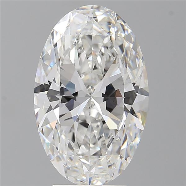 4.52 ct. oval Lab Grown Diamond front image