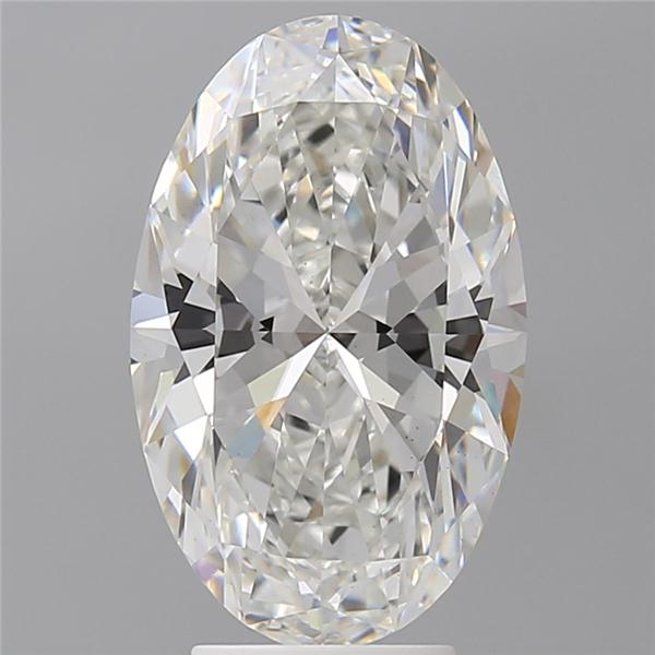 4.58 ct. oval Lab Grown Diamond front image