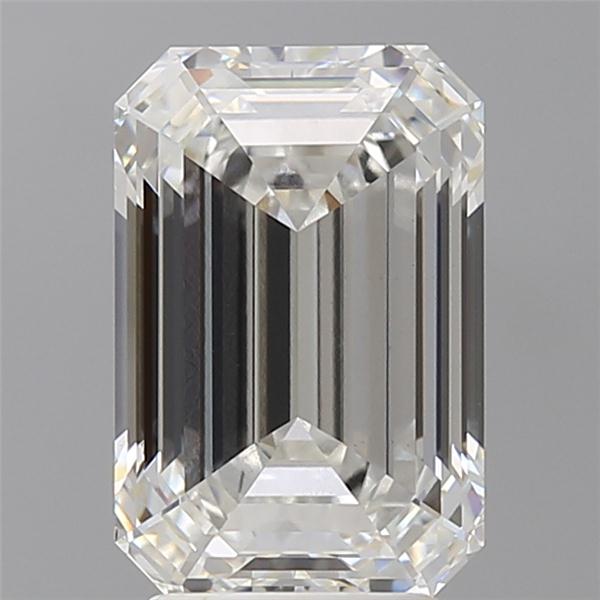 4.10 ct. emerald Lab Grown Diamond front image