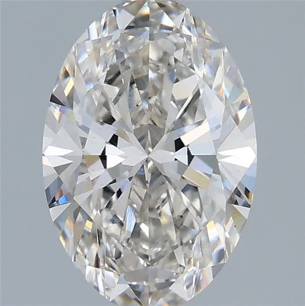 2.01 ct. oval Lab Grown Diamond front image