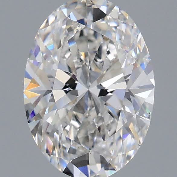 1.02 ct. oval Lab Grown Diamond front image