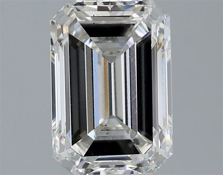 2.10 ct. emerald Lab Grown Diamond front image