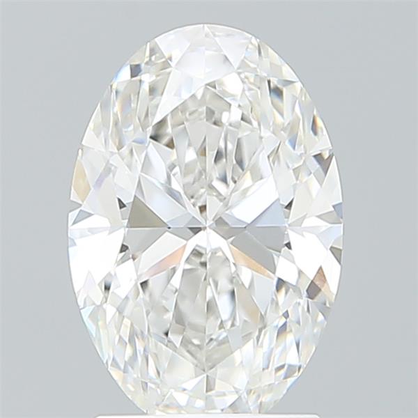 2.10 ct. oval Lab Grown Diamond front image