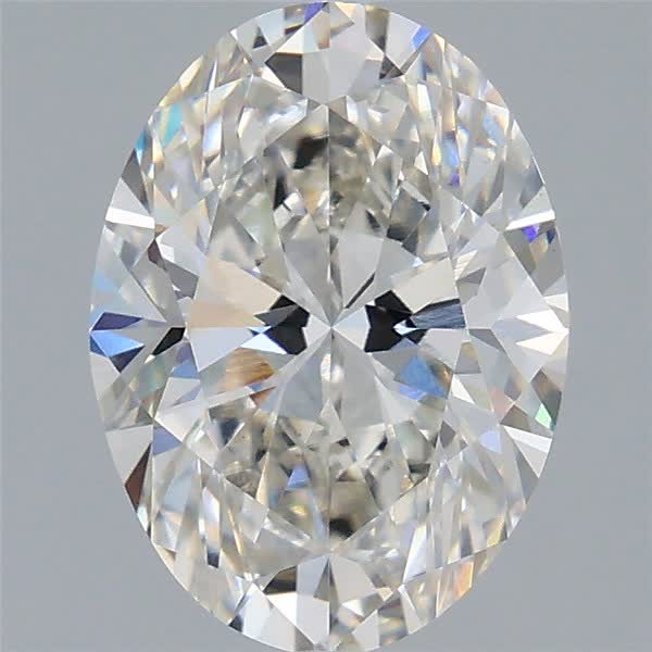 2.09 ct. oval Lab Grown Diamond front image