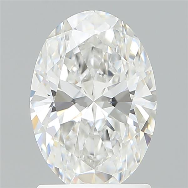 1.57 ct. oval Lab Grown Diamond front image