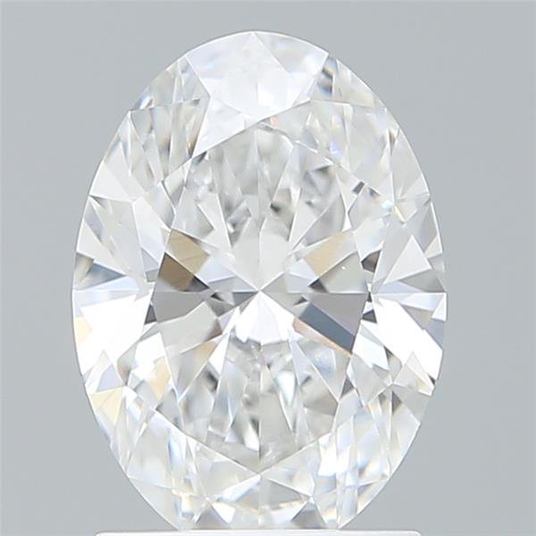 1.59 ct. oval Lab Grown Diamond front image