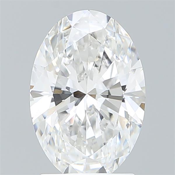 2.10 ct. oval Lab Grown Diamond front image