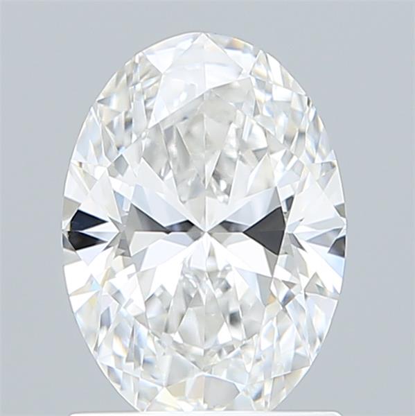 1.23 ct. oval Lab Grown Diamond front image