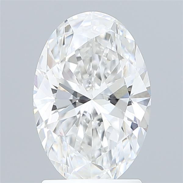 2.05 ct. oval Lab Grown Diamond front image