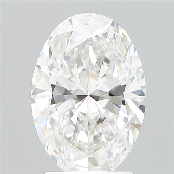 2.58 ct. oval Lab Grown Diamond front image
