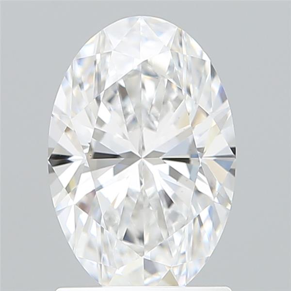 1.57 ct. oval Lab Grown Diamond front image