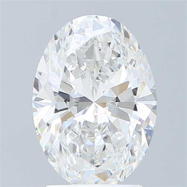 2.50 ct. oval Lab Grown Diamond front image