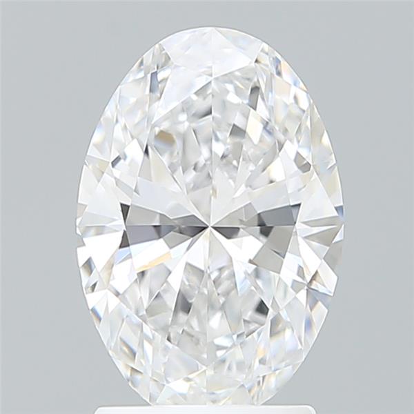 2.08 ct. oval Lab Grown Diamond front image