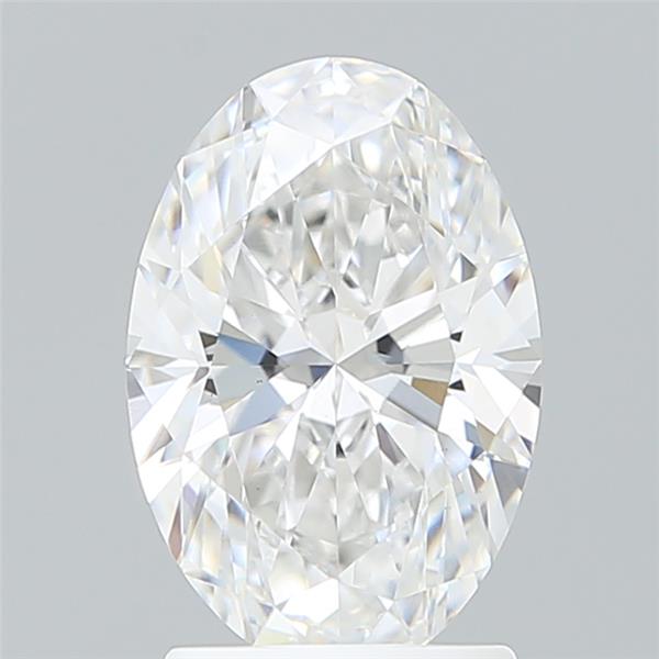 2.10 ct. oval Lab Grown Diamond front image