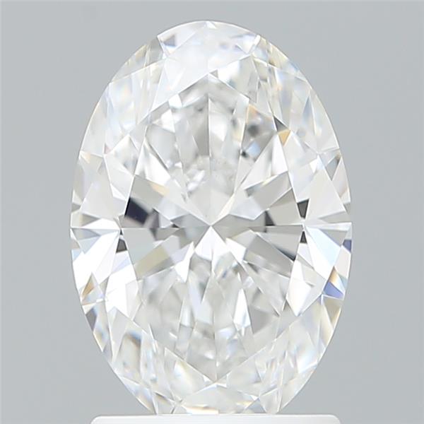 1.75 ct. oval Lab Grown Diamond front image