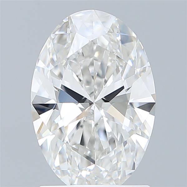 1.52 ct. oval Lab Grown Diamond front image