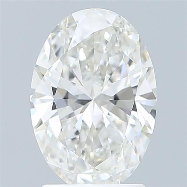 2.10 ct. oval Lab Grown Diamond front image