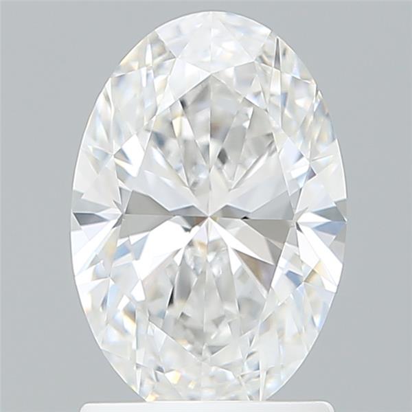 1.59 ct. oval Lab Grown Diamond front image