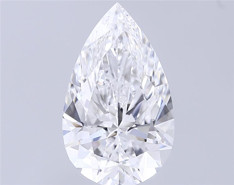 5.02 ct. pear Lab Grown Diamond front image