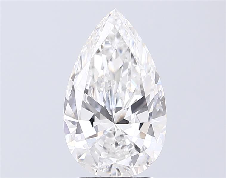 2.50 ct. pear Lab Grown Diamond front image