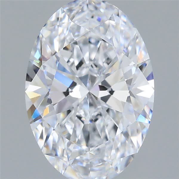 1.54 ct. oval Lab Grown Diamond front image