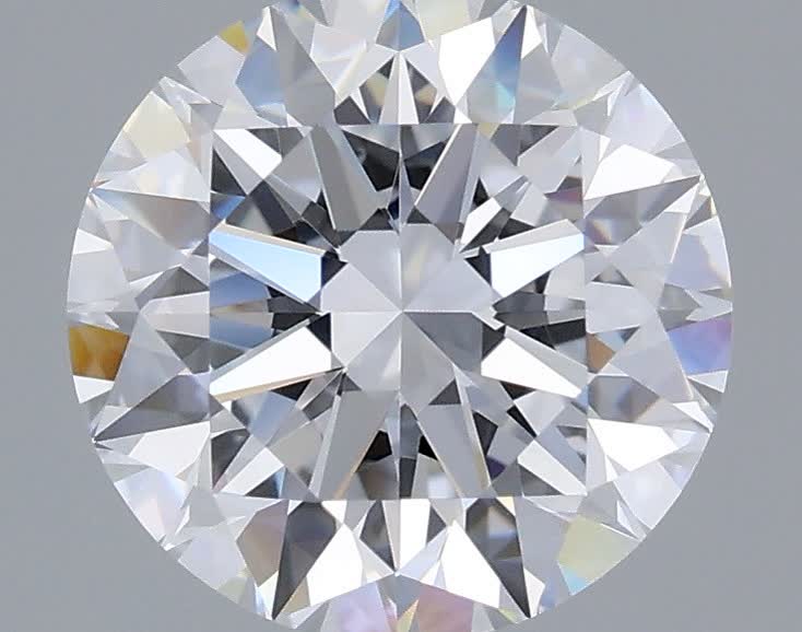 2.55 ct. round Lab Grown Diamond front image