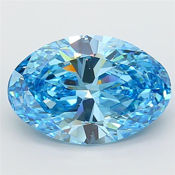 10.01 ct. oval Lab Grown Diamond front image