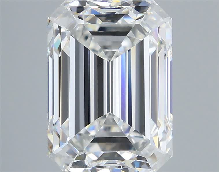 4.61 ct. emerald Lab Grown Diamond front image