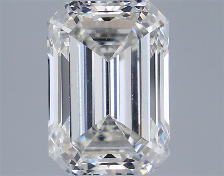 4.04 ct. emerald Lab Grown Diamond front image