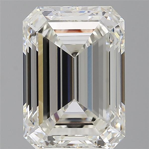 5.56 ct. emerald Lab Grown Diamond front image