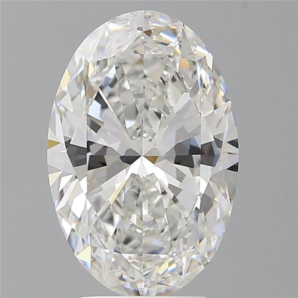 4.04 ct. oval Lab Grown Diamond front image