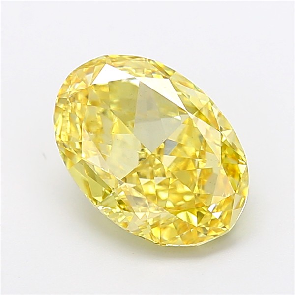 3.78 ct. oval Lab Grown Diamond front image