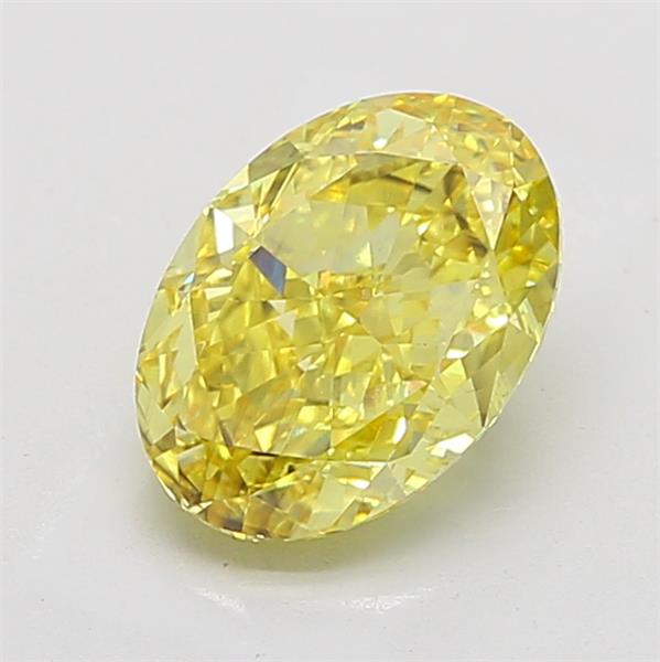 4.02 ct. oval Lab Grown Diamond front image