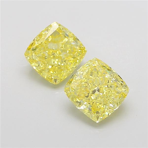 3.02 ct. cushion Lab Grown Diamond front image