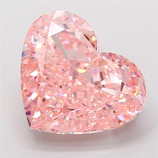 7.49 ct. heart Lab Grown Diamond front image