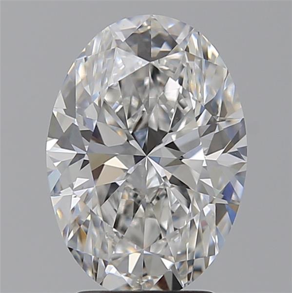 3.08 ct. oval Lab Grown Diamond front image