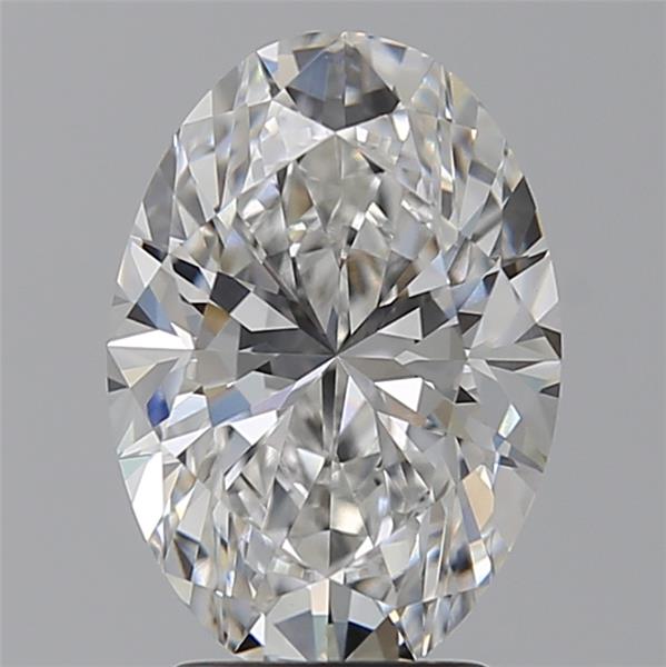 3.04 ct. oval Lab Grown Diamond front image
