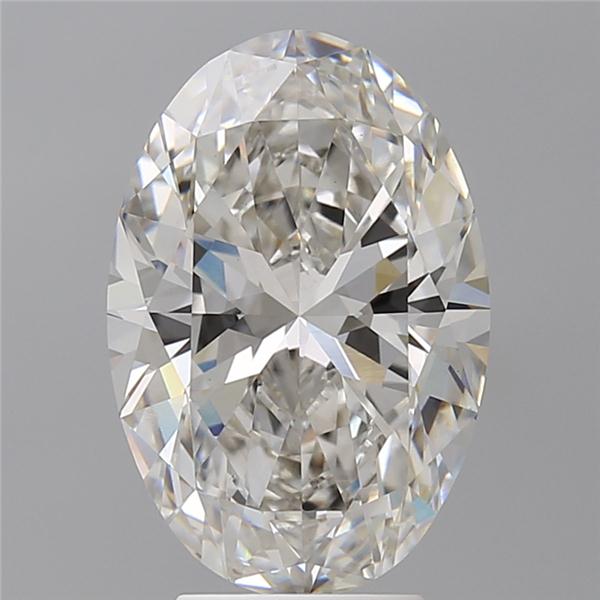 4.58 ct. oval Lab Grown Diamond front image