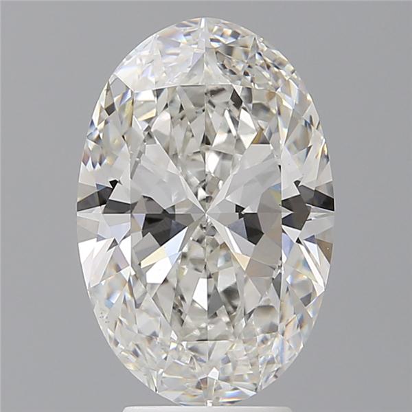 4.42 ct. oval Lab Grown Diamond front image