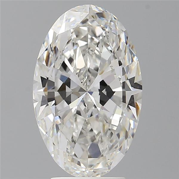 4.04 ct. oval Lab Grown Diamond front image
