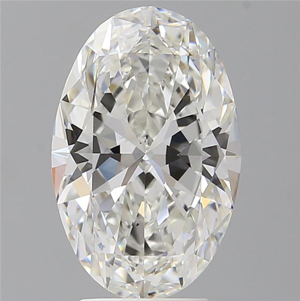 4.02 ct. oval Lab Grown Diamond front image