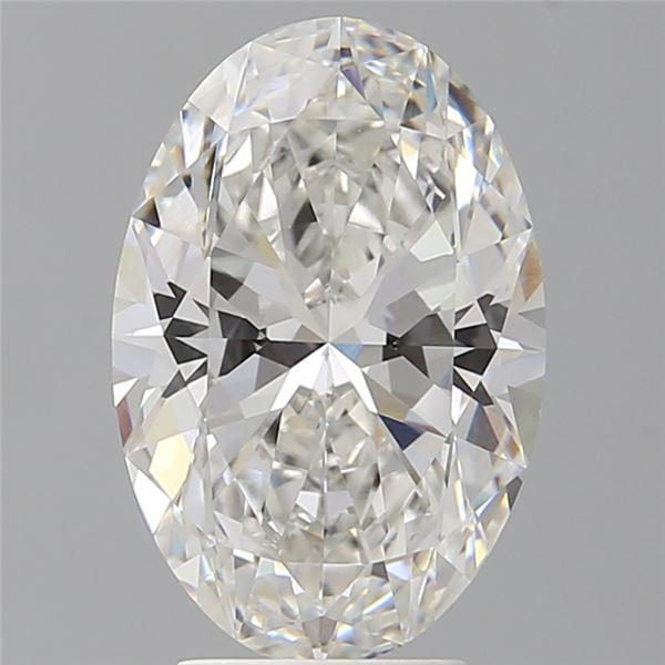 4.08 ct. oval Lab Grown Diamond front image