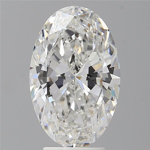 4.05 ct. oval Lab Grown Diamond front image