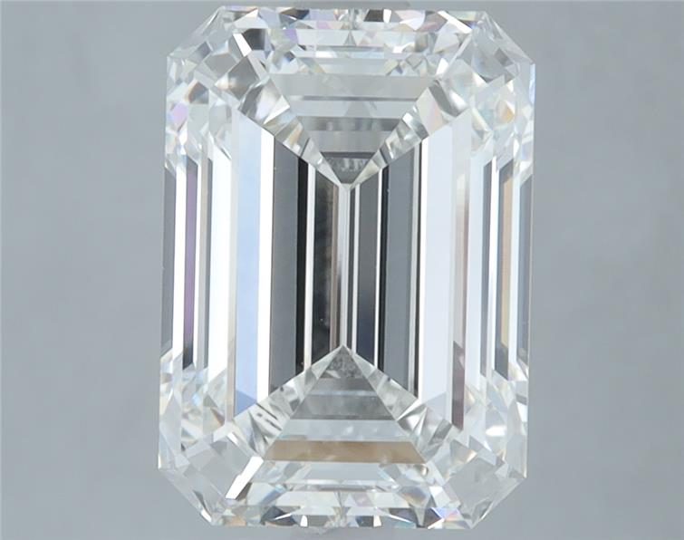 4.09 ct. emerald Lab Grown Diamond front image