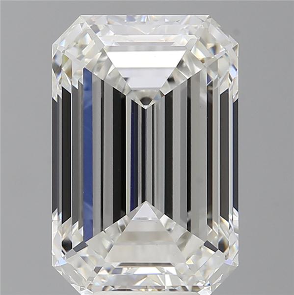 8.60 ct. emerald Lab Grown Diamond front image